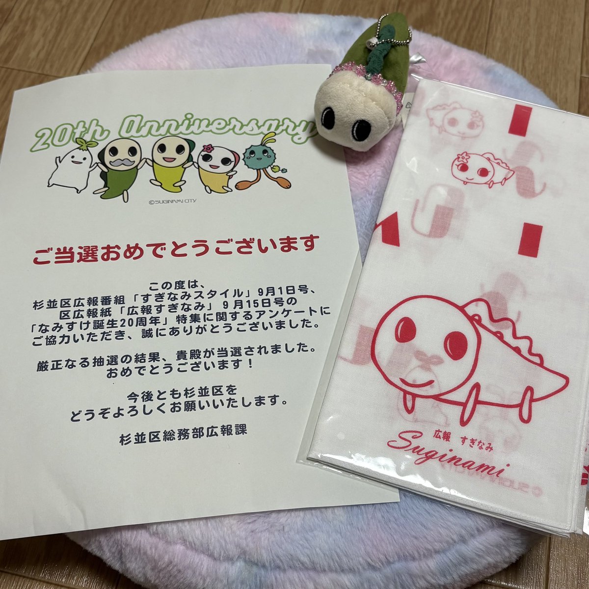nnk_mush's tweet photo. なみすけー！！当選したよぉーー🎉🎉🎉うれしい！！ https://t.co/010R6QSQdU