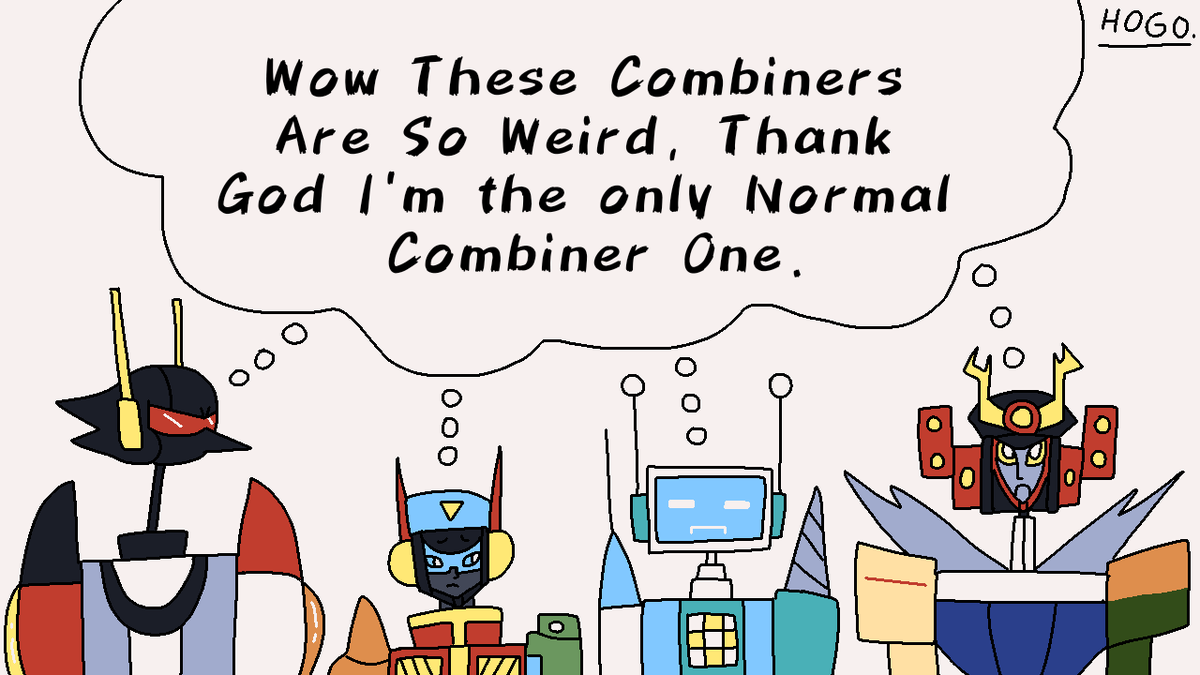 hogo_hikari's tweet photo. Autobot Combiner Meme (Both meme and Fanart version. Raiden one is a fan drawn from certain deviant art but i found the drawing on a fandom wiki of transformers.)
#transformers #superion #defensor #computron #raiden #aerialbots #protectobots #technobots #trainbots #hogoart https://t.co/3qeuh8Y9Hw