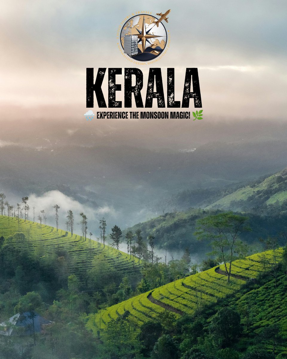FernandoPaesBeu's tweet photo. Fall in love with Kerala this monsoon, where rain paints the hills greener, waterfalls come alive, and every journey becomes unforgettable. Experience God’s Own Country at its most beautiful. https://t.co/GdF5G858dl