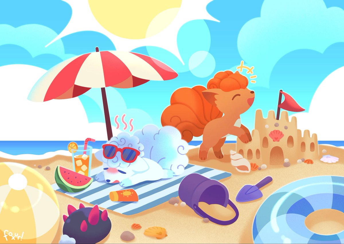 foxurations's tweet photo. Full version :3
#vulpix #pokemon https://t.co/rIT3BQl7OV