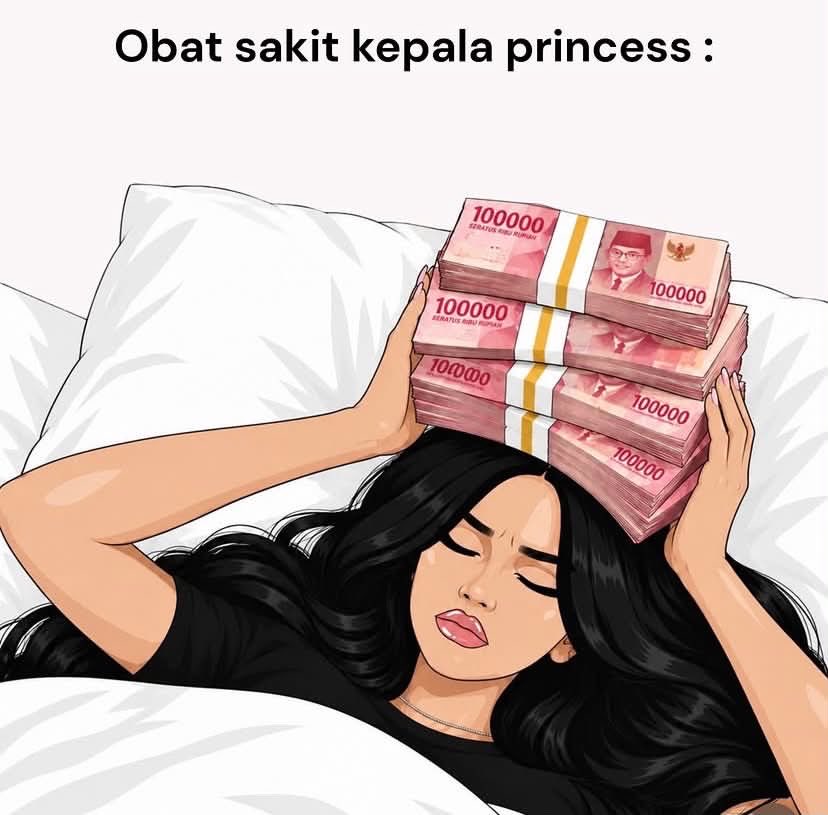 elzraha's tweet photo. obat sakit kepala paling manjur 😂 https://t.co/r1X7Whx2Ah