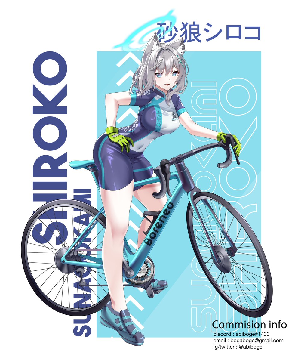 AbiBoge's tweet photo. Shiroko bicycle
#shiroko #BlueArchiveㅤ #シロコ #ブルーアーカイブㅤ https://t.co/Upo5DHoHYH