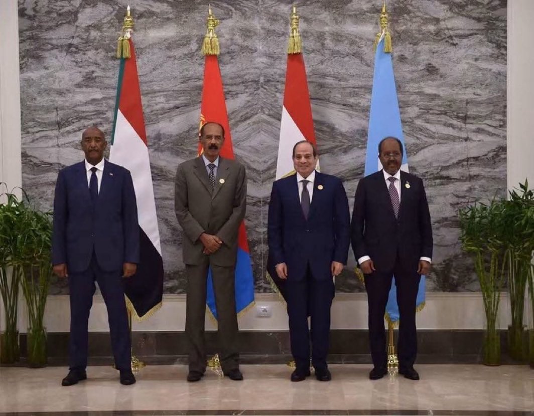 SOSDISPATCHH's tweet photo. 🚨 Regional Alignment #Egypt, #Somalia, #Eritrea and #Sudan issue joint declaration

The four leaders concluded a quadrilateral summit in New El Alamein, reaffirming sovereignty, territorial integrity and closer political coordination across the Horn of Africa and Red Sea region.

The joint declaration rejected recognition or support for Somaliland, backed Somalia’s counterterrorism efforts and called for sustained international funding for AUSSOM.

On Sudan, the leaders backed the country’s unity and national institutions, rejected parallel governing entities and called for a Sudanese-led political process.

The declaration also affirmed that Red Sea governance is the responsibility of littoral states and rejected unilateral measures affecting the Nile waters.

A significant four-country coordination framework is taking shape around the Horn, Red Sea and wider regional security architecture.

#Egypt #Somalia #Eritrea #Sudan #HornOfAfrica #RedSea #Geopolitics #RegionalSecurity #AUSSOM #Somaliland #Sudan #Africa #Diplomacy