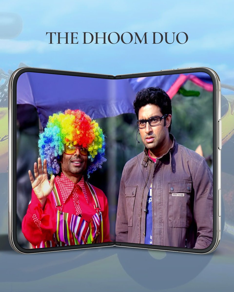 BachchanJrFC's tweet photo. bas itna iconic rehna hai life mein 😎
@juniorbachchan

#AbhishekBachchan #ABCrew #Paa #Dostana #KaalidharLaapata #Dhoom #DuoTrend #BollywoodMovies #IndianCinema #Trending https://t.co/CSZJaVYYcb
