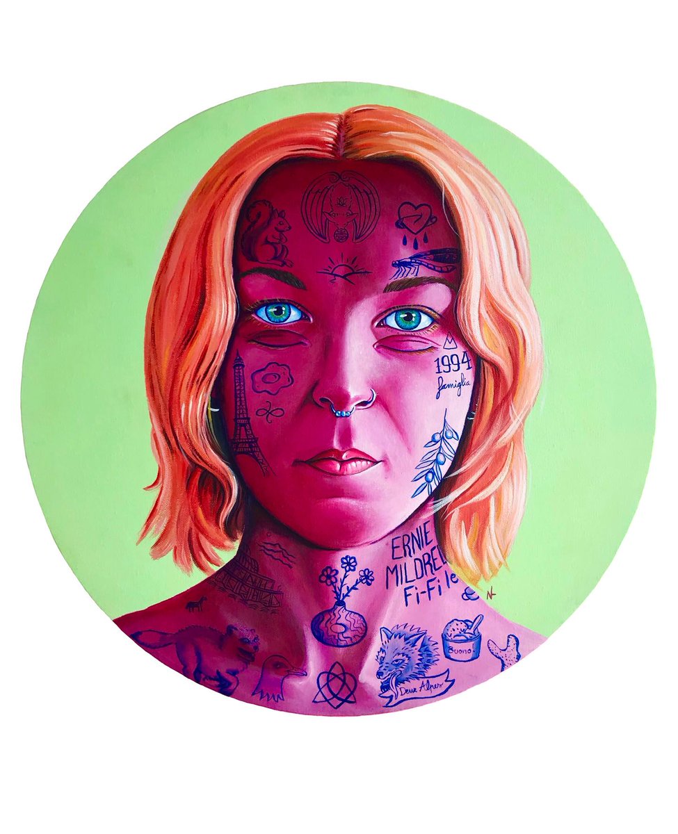 xSlipxSlidexx's tweet photo. Acrylic on canvas

A portrait of my sister, Katie. Painted over many months, including during her visit to Vietnam, this work grew with our time together. Though far apart, she remains my first and oldest friend. https://t.co/0tOgCrBqCJ