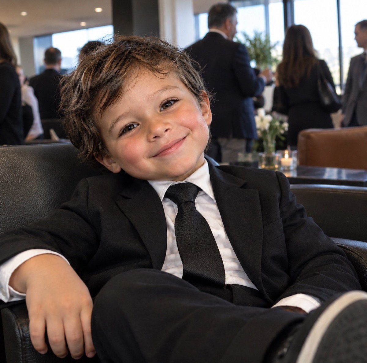 HonestXNews's tweet photo. Just a little gentleman with a big heart, a curious mind, and plenty of room to grow. ❤️ Sometimes the sweetest smiles are the ones that need no introduction.
#Elonmusk #LittleX https://t.co/Q6vt4tAJ18