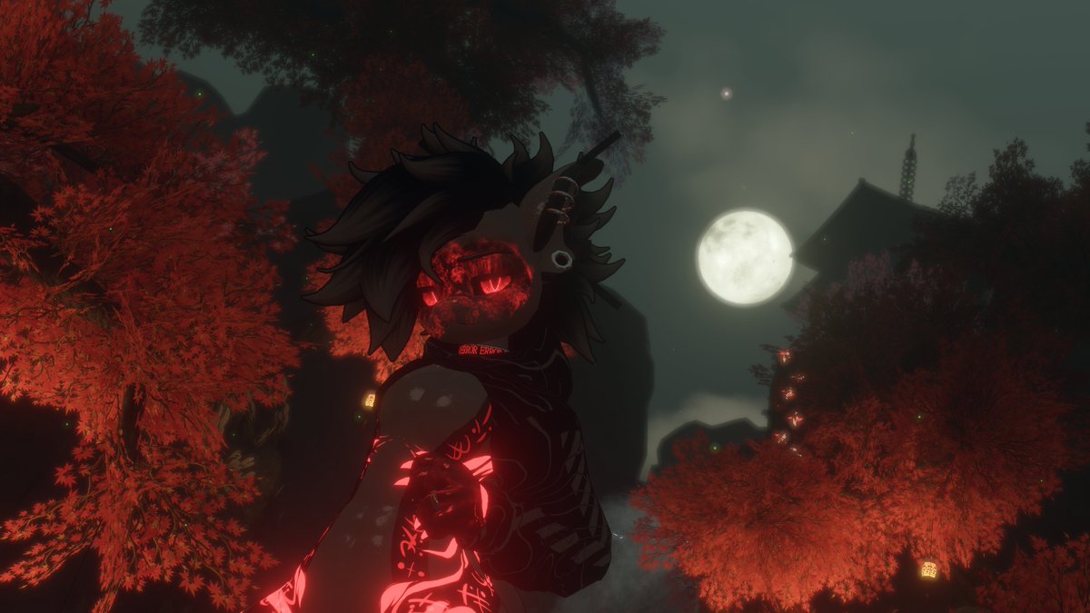 NeedyAiku's tweet photo. I love VRchat worlds that just make your avatars absolutely explode in glow or bloom.
Does this world fit my colors?
#vrchat #furry #VRChatPhotography https://t.co/A9NNFm0Ht6
