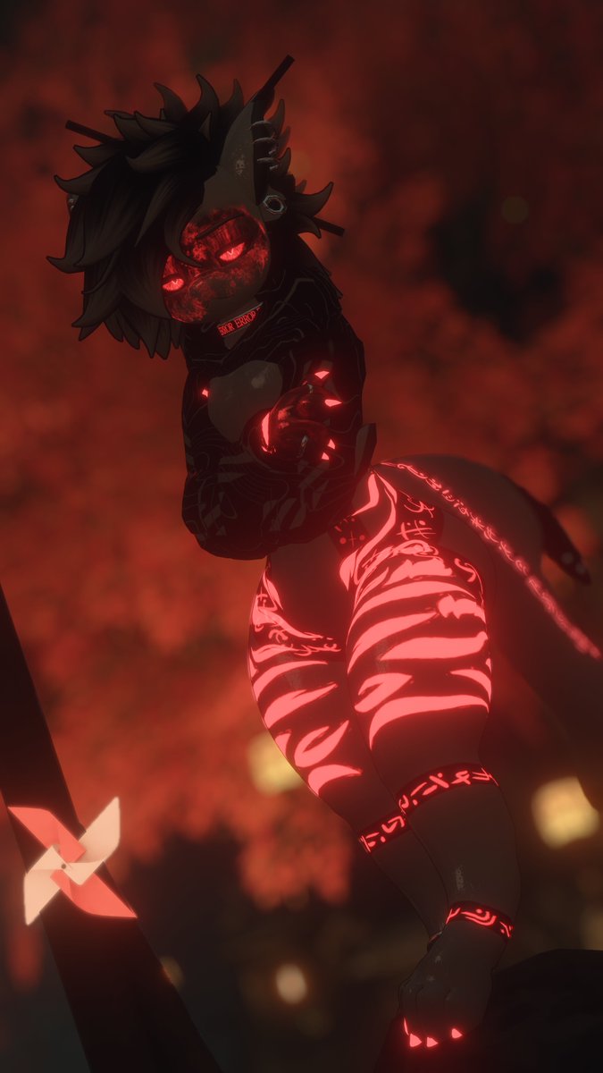NeedyAiku's tweet photo. I love VRchat worlds that just make your avatars absolutely explode in glow or bloom.
Does this world fit my colors?
#vrchat #furry #VRChatPhotography https://t.co/A9NNFm0Ht6
