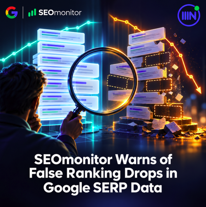 achille610's tweet photo. A ranking crash may be a collection error—but stable traffic does not prove it. SEOmonitor distinguishes incomplete SERPs, sustained movement and real intermittent drop-outs. Check how the data was collected before reacting. #NetContentSEO #SEOmonitor #Google #SEO #RankTracking https://t.co/n933GZmtMh