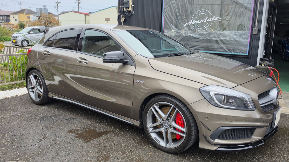 Absolute241073's tweet photo. メルセデス・ベンツ AMG A45
納車前の清掃・コーティングを施工しました✨
【作業内容】
・洗車
・内装清掃
・Cerakote ボディコーティング
・Cerakote ホイールコーティング
・Cerakote 内装コーティング
弊社では、Cerakoteのコーティングを取り扱っておりますのでお気軽にご相談ください✨ https://t.co/MAqko0ntz8
