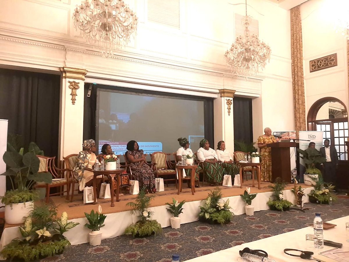 IsabelCossaa's tweet photo. I’m glad to see more attention going toward women’s participation in peace and justice processes in Mozambique.

Representation shouldn’t be an afterthought. https://t.co/aeR5zWn2Ve