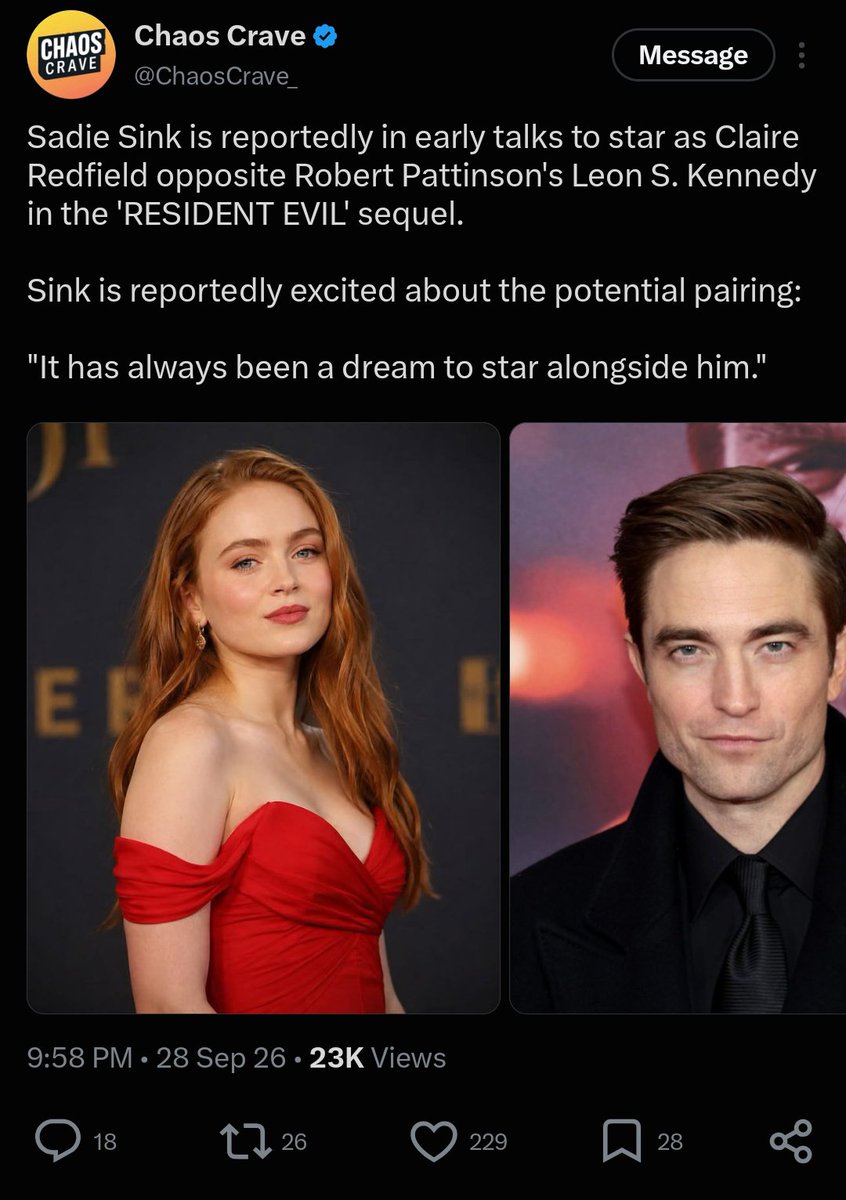 DiscussingFlash's tweet photo. @CAMELCASTOff This is the post you saw and you stole his idea, plus you said Ramsey is playing Jill Valentine. That's now a stolen content when he said she's playing Claire Redfield. 
You're got so jealous and you got his post community note😂. Grow up dude. https://t.co/0Ks1moWnzN