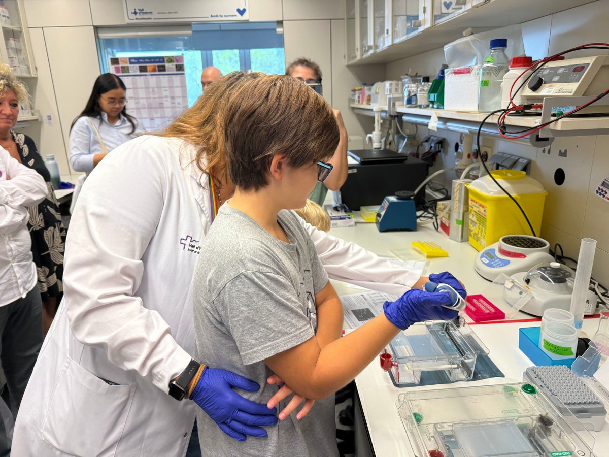VHIR_'s tweet photo. El dissabte, més de 150 familiars de professionals van visitar les instal·lacions del #VHIR en el primer Family Open Day.
🔬 S’han organitzat visites guiades i tallers per als infants.
#FEDERCat #FECYT #DivulgaCiènciaVH
Descobreix tot el que vam fer 👇
https://t.co/4eQifxWIu7 https://t.co/zijYmhT53s