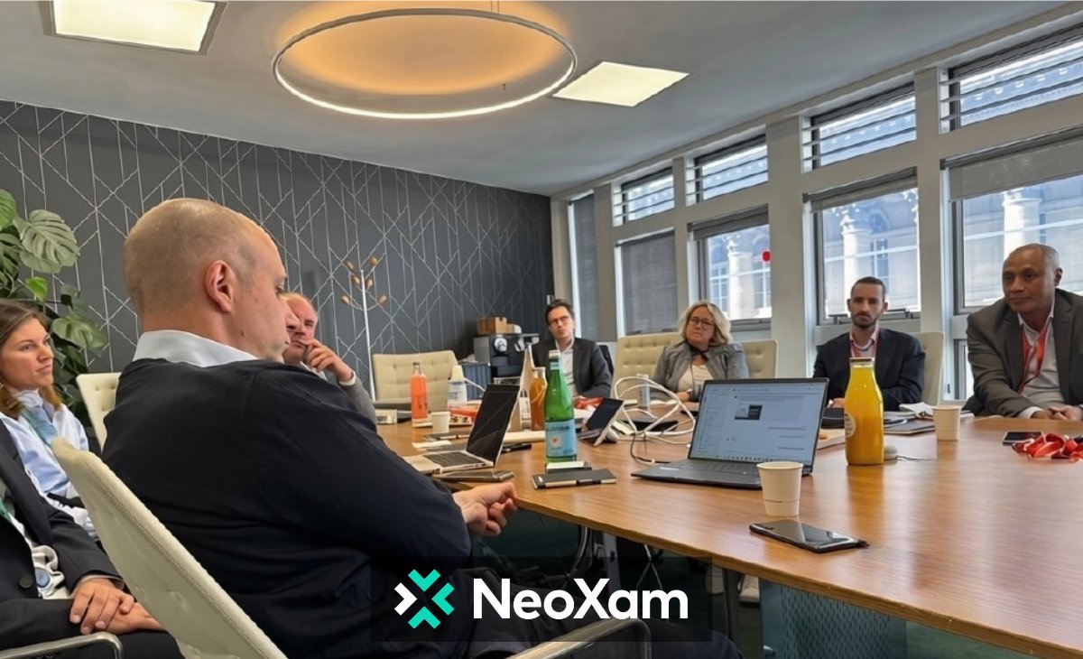 neoxamsoftware's tweet photo. 📊👥Last week we welcomed our #NeoXam Partners to our HQ for a closer look at how we’re bringing #AgenticAI to our solutions. They met our CTO &amp; Product Directors for #LiveDemos and learned how we’re engineering next-gen innovations. More info👉https://t.co/XwbxIY3Dzu https://t.co/aG5APMaPOK