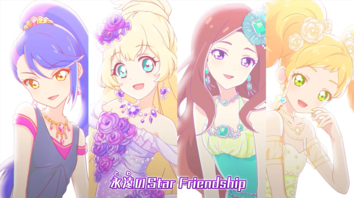 milkrytea's tweet photo. dont joke w me about S4 25th generation man. theyre my favorite unit in all of aikatsu 😭😭 generational unit  full of powerhouse. u will not take away jewel star friendship and episode solo and episode s4 out of my HANDS!!!!!!!!!!!! https://t.co/cgW7jriIu5