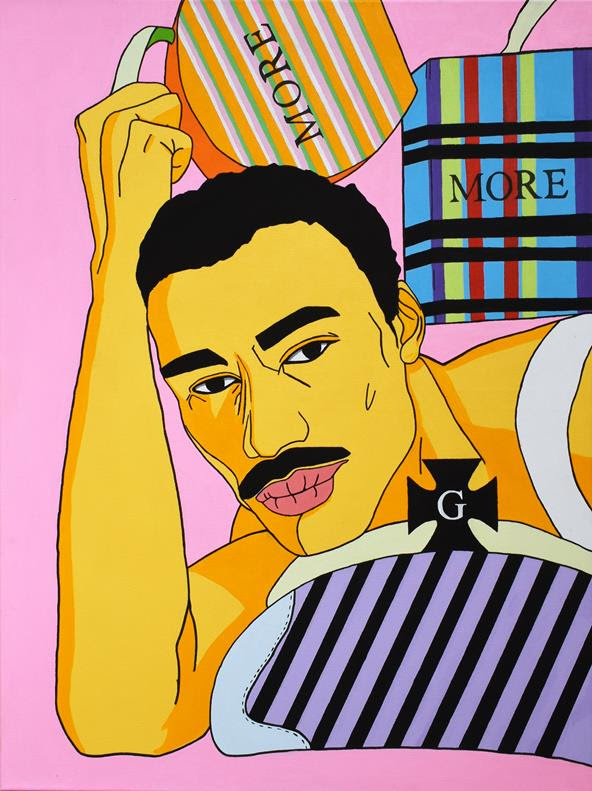 RawVisionMag's tweet photo. “Raison d’être” at Project Ability Gallery, Glasgow, presents seven paintings by Coco, each exploring one of the seven deadly sins through bold colour, expressive portraiture and playful patterns.

Until Oct 31, with a reception Oct 24.

#OutsiderArt https://t.co/V4UpW93hmS