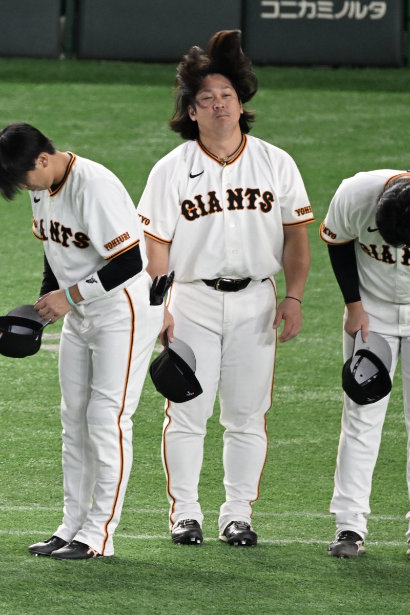 GIANTS2022GO's tweet photo. 甲斐さん　
乱れてます。
#甲斐拓也 https://t.co/U7jxHzk3cP