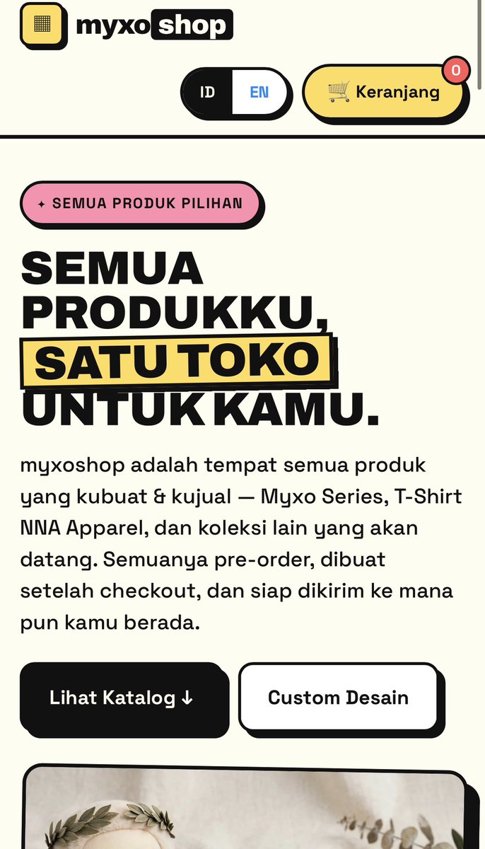 ShadowFlipIX's tweet photo. Boleh juga Muse AI, bikin ginian cuma beberapa jam.
Awalnya cuma bilang "buatin toko online buat jualan saya". Eh beneran jadi, dari desain sampe live.
https://t.co/X0oXhCoEuw https://t.co/SQw3jJmJAR