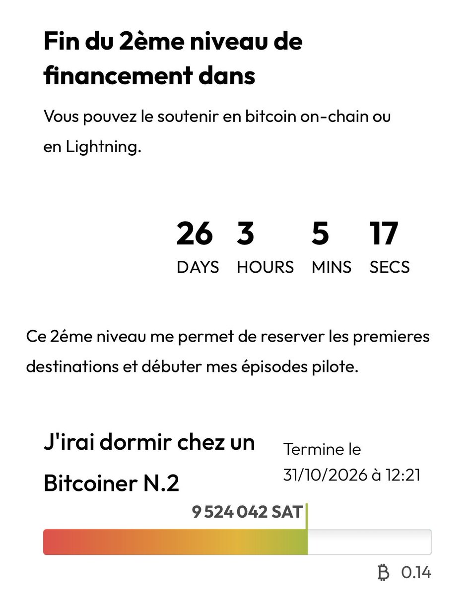 Mill3sim3's tweet photo. GM My Bitcoiners !!!
Nous sommes à 500k des 
10 millions 😮😲🫪
On tente le tout pour le tout cette semaine.
Plus que 26 jours 🫣
https://t.co/R36Ae5UEHZ https://t.co/CYl1jKMaWA