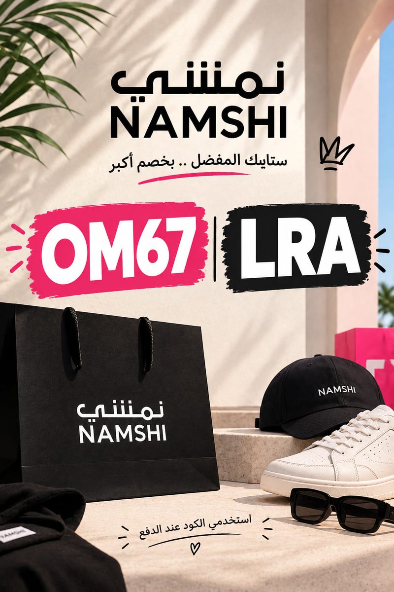 Lokamo155's tweet photo. 😻 إذا ناوية تتسوقين، خذي الكود معك

كوبون خصم نون السعودية الخليج 🌷KRR124🌹

كود خصم نمشي  🎀LRA🫂

نون السعودية الخليج√ noon √ نمشي السعوديه الامارات √ namshi √ تطبيق √ موقع √ promo code

#نون https://t.co/eXvVklUxuP