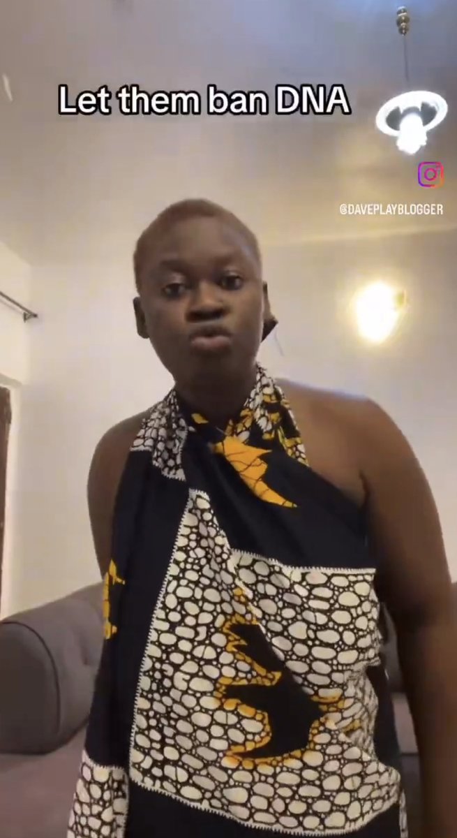 instablog9ja's tweet photo. “DNA tests are destructive tools that can destroy marriages. Men cheat, but when women cheat and have another man’s child, it becomes a problem” — Woman calls for DNA testing to be banned in Nigeria https://t.co/pICckcw66Y