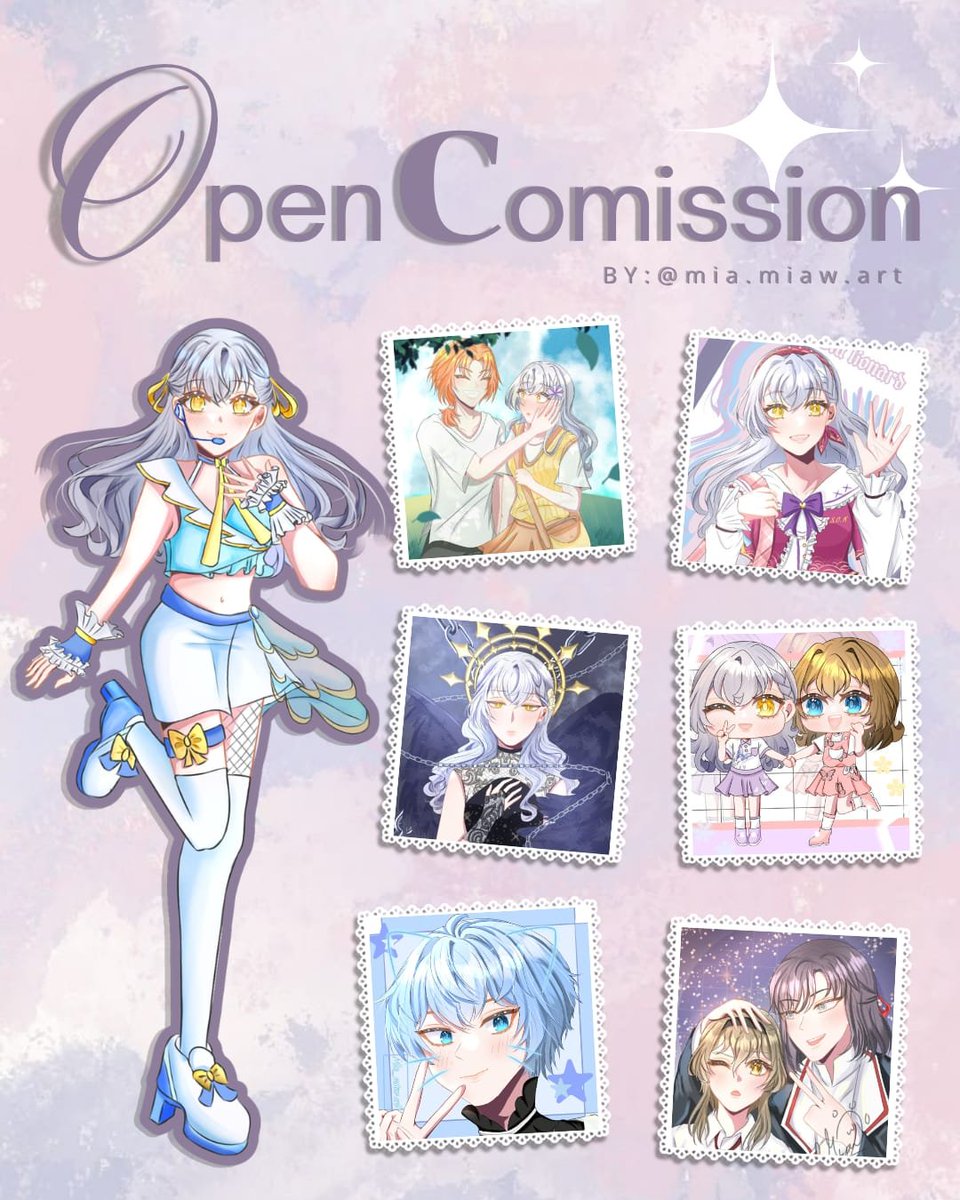 RLiyah35's tweet photo. {ART COMISSION OPEN}🇮🇩

Hii everyone~! ♡
Art commissions are open! 🎨✨

[♥️ and 🔄 really apreciated]

Interested? Just DM me for more info!
I’d love to draw your characters and ideas~ 🫶

Feel free to message me anytime! ♡
#zonajajan #opencomssion #zonauang
#commissionopens https://t.co/6XAcjRfQbA
