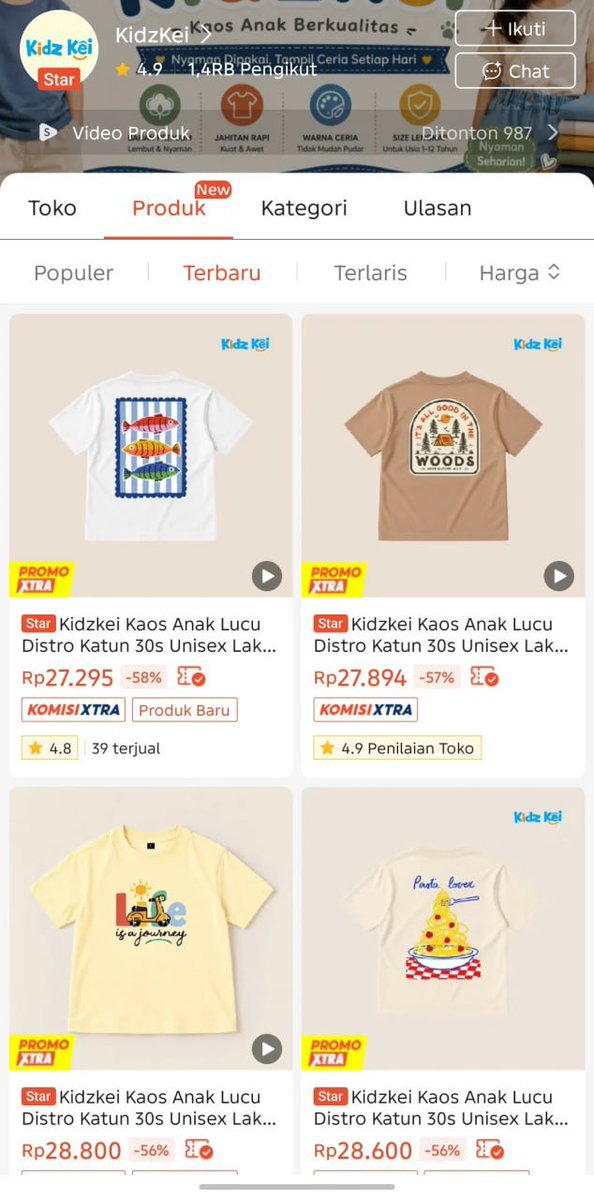 lostanotherbyte's tweet photo. MBAAAKKK MAAF NORAK😭
Makasih warga X 🫵 in this praboconomy berkat kalian aku jadi tau outfit anak kece harga becanda 🫠😭
1. Kidstock
2. Kidzkei
3. Owlland https://t.co/7fWLgrHTxx