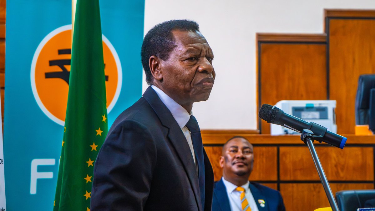 FNBNamibia's tweet photo. FNB Namibia, in partnership with the Office of the Judiciary, today launched the rollout of 42 Speedpoint devices countrywide at the JP Karuaihe Magistrate’s Court, officiated by Chief Justice Peter Shivute.

The initiative will provide court users and members of the public with a secure, convenient, and efficient electronic payment solution for court-related payments, enhancing accessibility and improving the overall customer experience.

As part of ongoing efforts to modernise public services through technology, the rollout will be coordinated nationwide, supporting greater efficiency in service delivery and making everyday transactions simpler for all Namibians.

#FNBBusiness #HelpChangesEverything