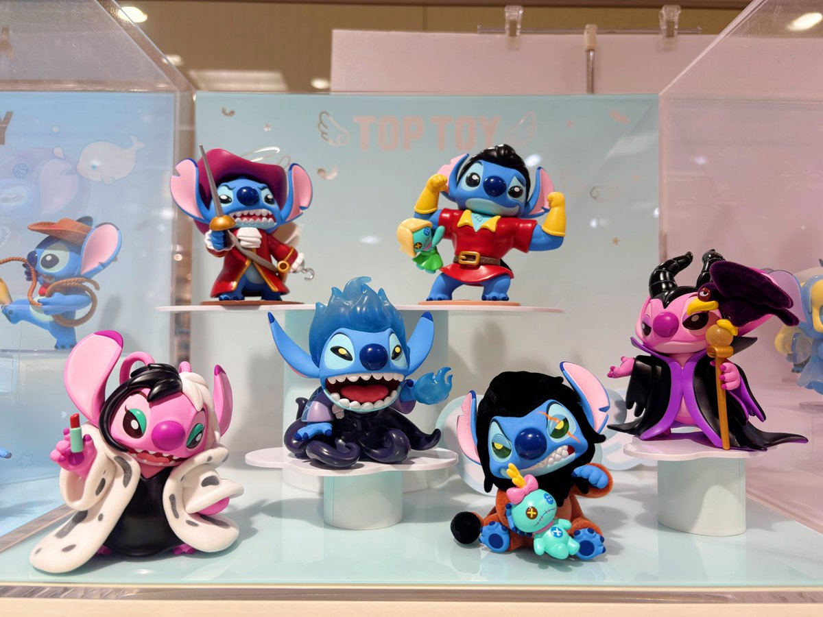 TOPTOYkitasenju's tweet photo. 【北千住マルイ店】

📢ꫛꫀꪝ✧‧˚

スティッチ&amp;エンジェルの
🪄Villans Magical Closet🔮が入荷しました✨✨

ヴィランな表情がカワイすぎる🎶(ᐡ ⸝⸝- ̫ -ᐡ)ﾉ

#TOPTOY #スティッチ https://t.co/dYHryOC4hr