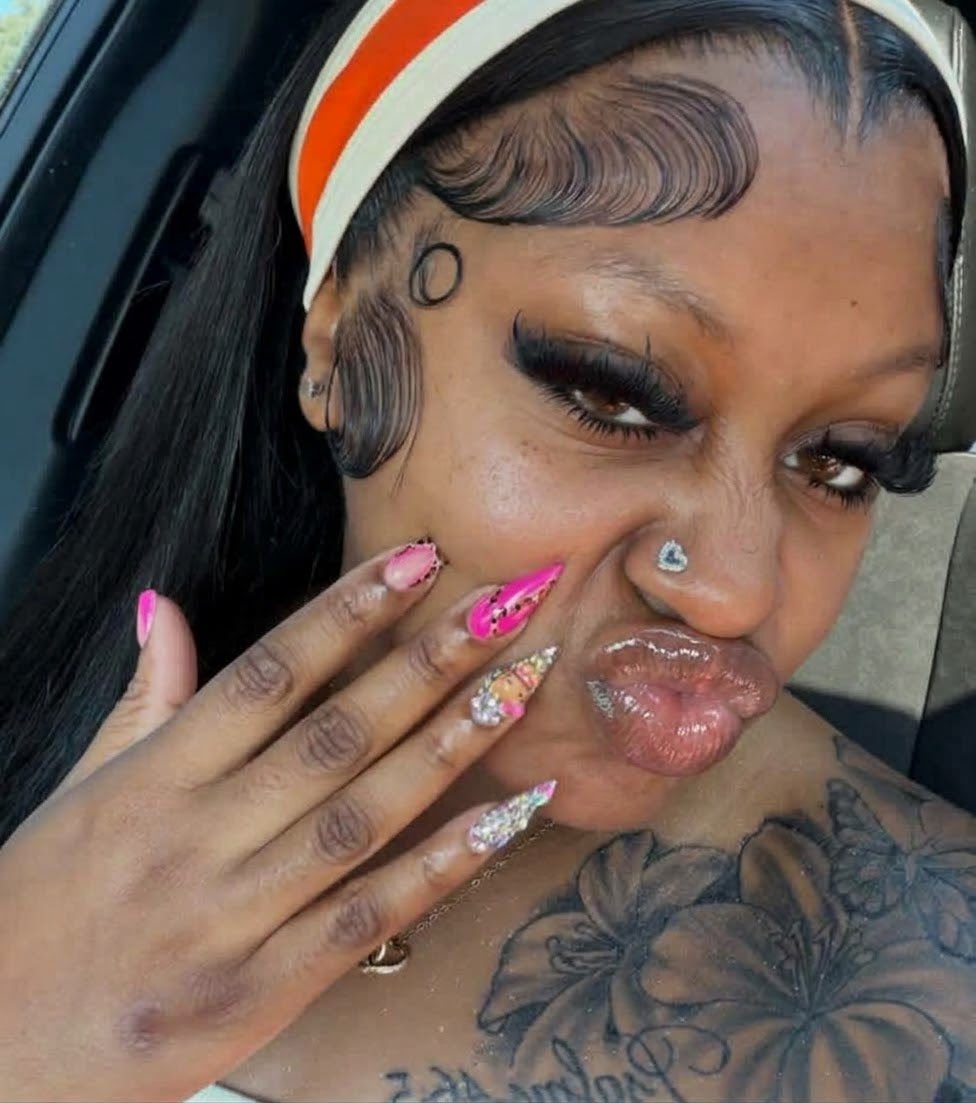 GoonDepartment's tweet photo. A nutty brownskin๐๐ so much pre cum jus came out ๐ตโ๐ซ๐ตโ๐ซ๐ฅ๐ฆ #DSL #goon #lipcontent #nuttylips #faceporn https://t.co/1SEqJdqsmI