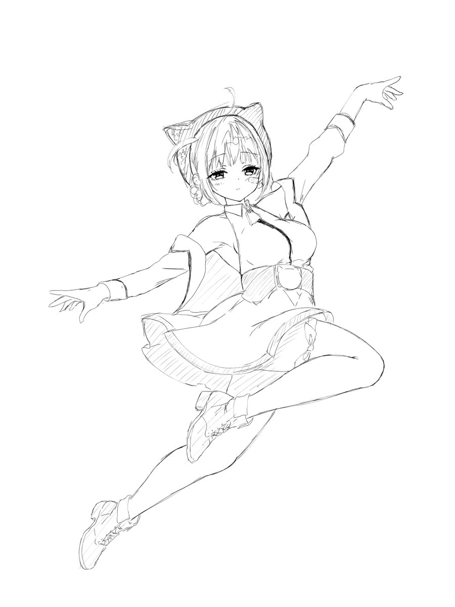 Kasutela_moti's tweet photo. ここで思いつきで描いた華麗に舞う大代で浄化しなければ https://t.co/VuRGxJZnth