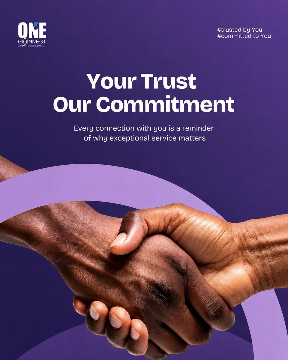Oneconnectcomng's tweet photo. Welcome to yet another amazing and impact filled week from OneConnect Infrastructure Limited.
.
.
#clientexperience
#OneConnectCSW2026
#fastinternet
#ftthinstallation
#fttbinternet https://t.co/cCGsZz7zYn