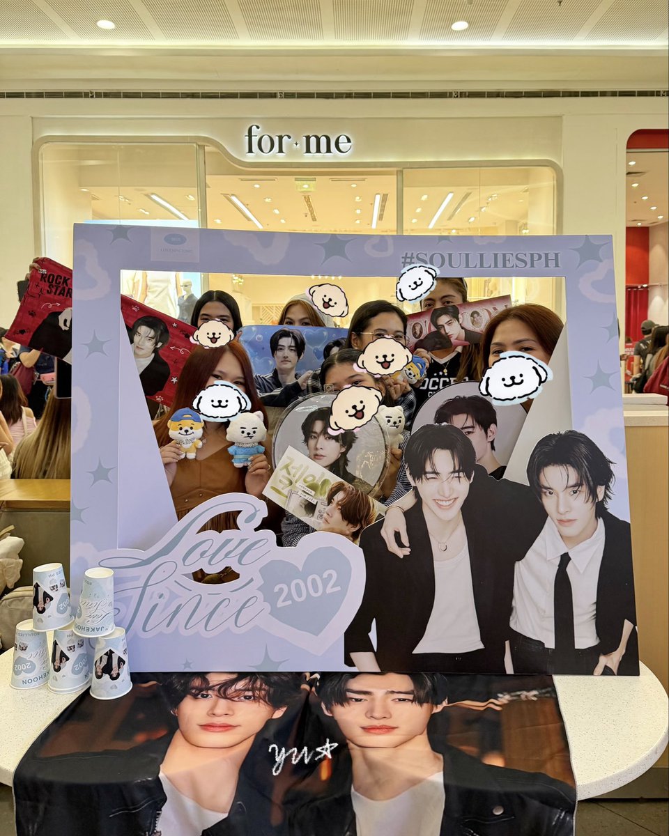 SAINTHOONZ's tweet photo. had so much fun pre-funmeet @ jakehoon cse. bumped into maltese &amp; retriever gang so props are furrrfect. ‘til the next one.

@SoulliesPH ☕️🎊🩵
#ENDLESSLoveSince2002
#JAKE #SUNGHOON https://t.co/ub1PZLK3AF