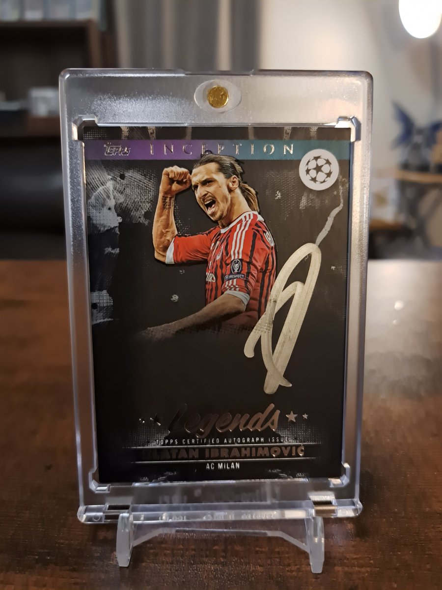 spitz0603's tweet photo. 2024-25 Topps Inception
Silver Signings Zlatan Ibrahimovic
On Card Auto AC Milan
ズラタン・イブラヒモビッチ🇸🇪 https://t.co/tqlLnlr8Rd