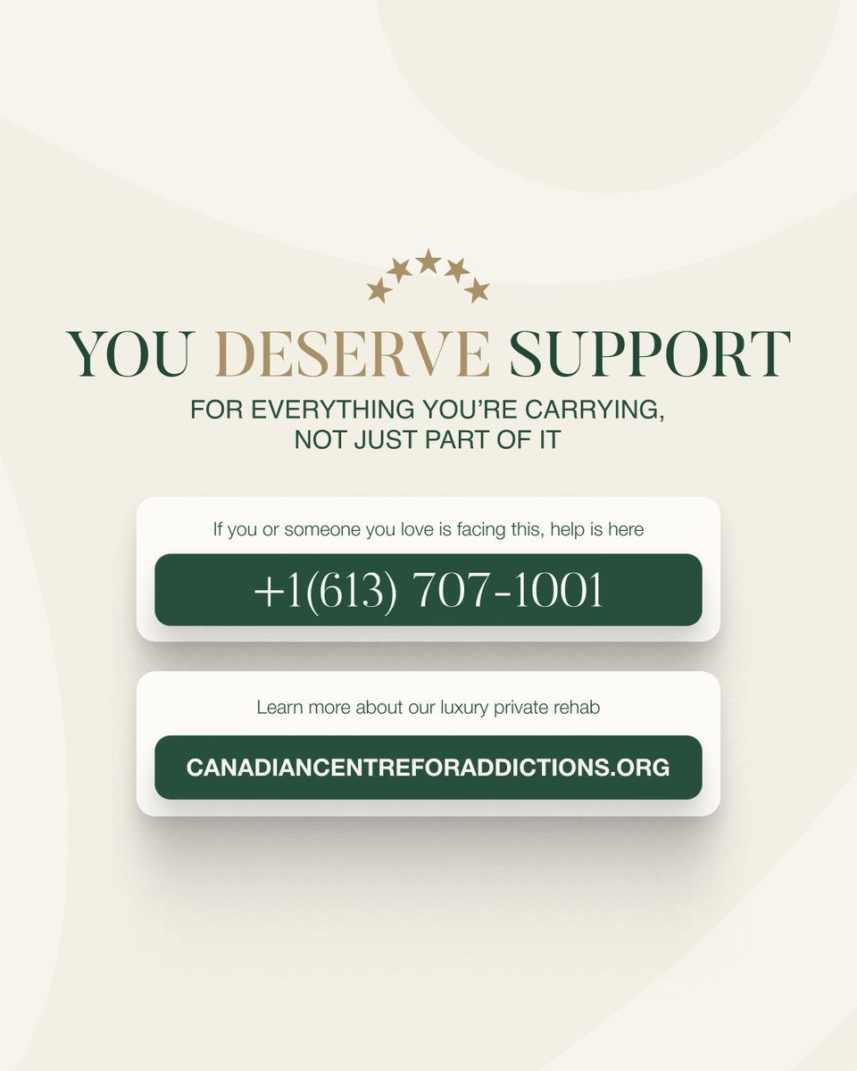CCFAddictions's tweet photo. This Mental Illness Awareness Week, mental health and addiction are deeply linked. Anxiety, depression, and trauma often fuel substance use. Lasting recovery means treating both.

Help is here.
+1(613) 707-1001
https://t.co/aDndfm2Cw1 https://t.co/d4C2cbJbok