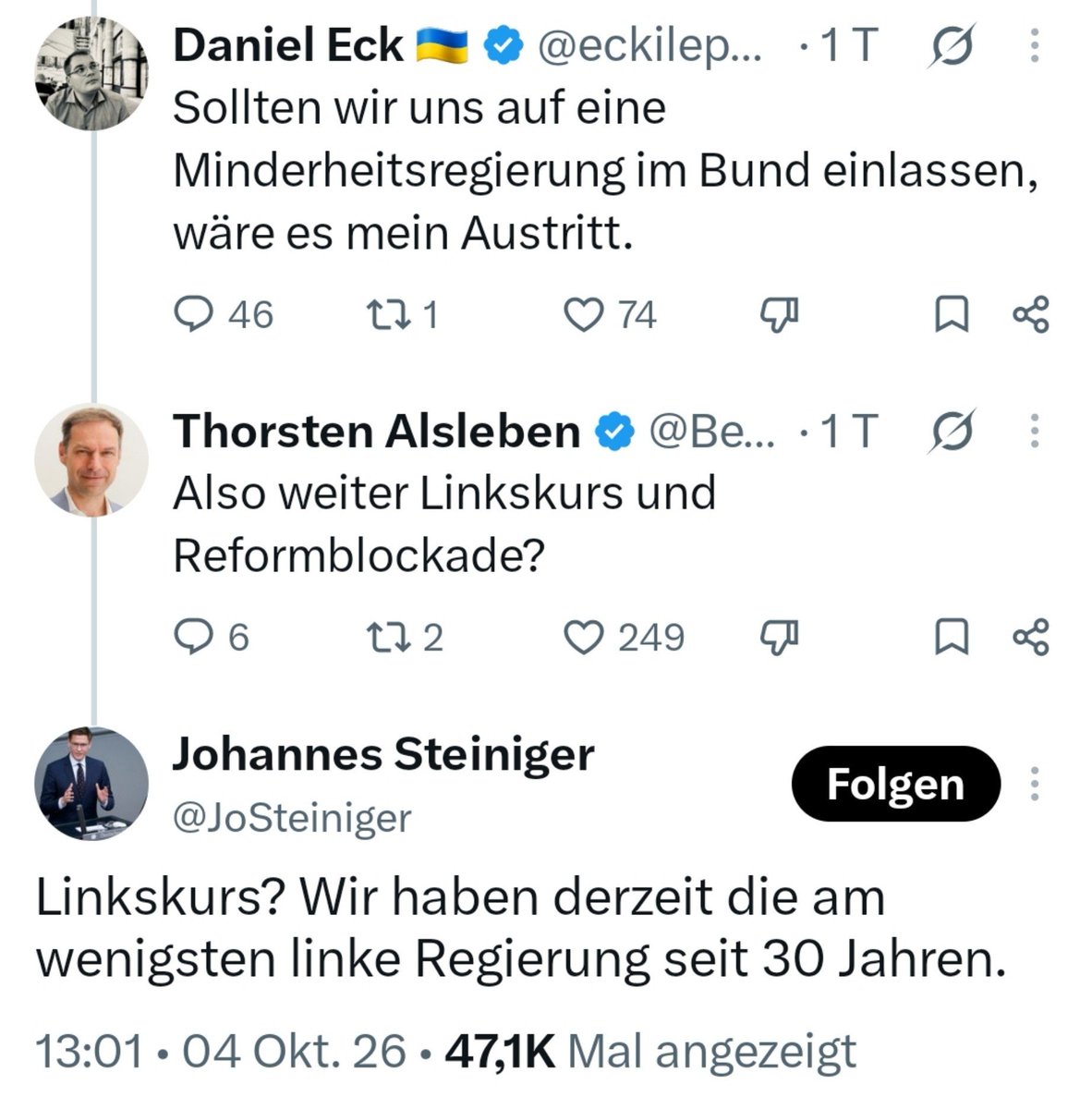 NiklasKorber's tweet photo. Die CDU lebt in ihrer eigenen Welt. https://t.co/8lgelmJ3Eu