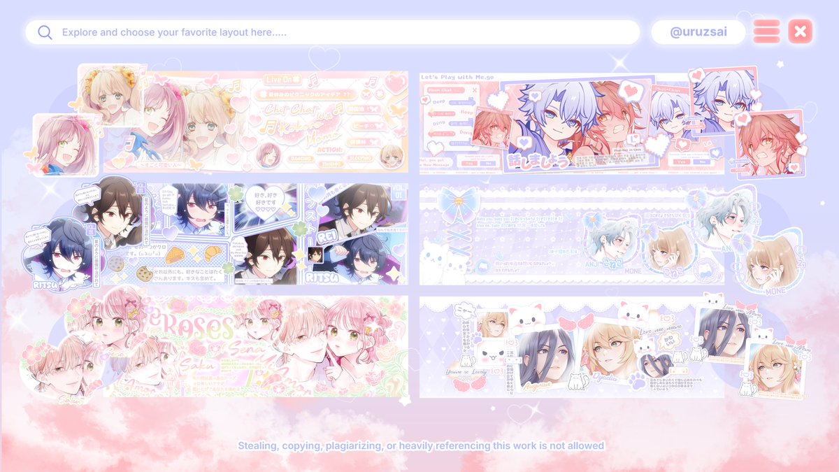 uruzsai's tweet photo. ✨ Any Interaction will Appreciated!  (ﾉ◕ヮ◕)ﾉ*:･ﾟ✧

Hallo ~ （✿＾－＾)
Koogi balik open santai yaa untuk layout 2D By Req nyaa ~
No Max slot !!
Bisa sung cek link Koogi untuk catalog lengkap + TnC nya yaa ~

Lessgooo jajaan beess ~ ☘️ (๑˃̵　ᴗ　˂̵)و

t. #bealanjaㅤ https://t.co/pqpBFkgoQc