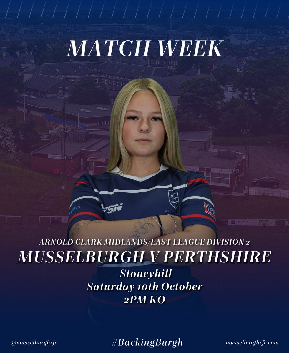 MusselburghRFC's tweet photo. The women play a Saturday fixture this week at Stoneyhill against Perthshire! 2pm KO- come on down and support the team๐ค๐ผ
There are also tickets remaining for our pre-match lunch! Email enquiries@musselburghrfc.club or call 0131 665 3435 to secure your spot today!
#BackingBurgh https://t.co/zz7xmBETTd