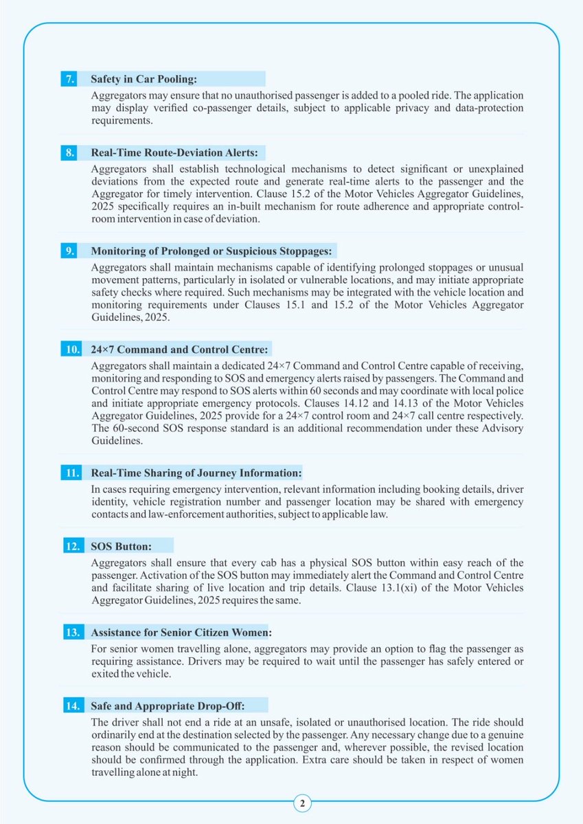 NCWIndia's tweet photo. NCW Issues Detailed Guidelines to States and UTs for Safety of Women Passengers Using App-Based and Digital Transport Services https://t.co/DUXNKRY2b9