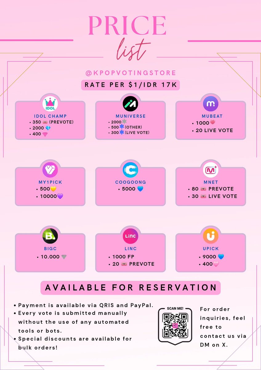 votingstorekpop's tweet photo. Can DM for more info📌📌📌 https://t.co/YMi4oXYFy7