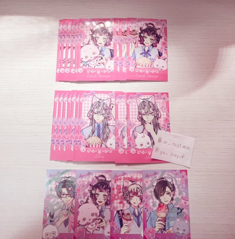 sr_1031ma's tweet photo. 【交換･買取】 あくねこテーマパークデートパシャこれ
求 同種のユーハン
譲 画像のもの（レアのみ同士でお願いします🙇‍♀️）

買取も検討いたしますのでよろしくお願いします。
基本郵便での郵送になりますがメルカリでの対応も可能です。検索からでもお気軽にお声かけください🎵 https://t.co/PJizwqt4gL