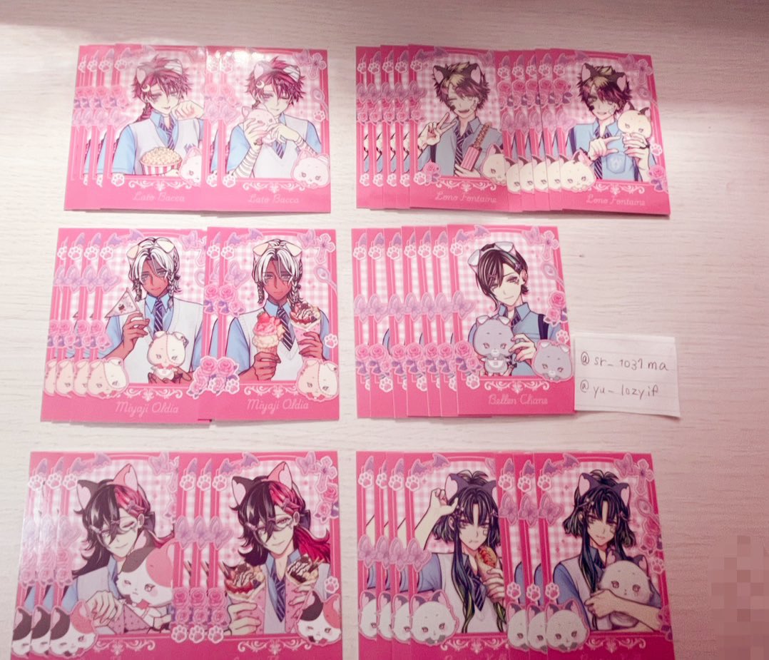 sr_1031ma's tweet photo. 【交換･買取】 あくねこテーマパークデートパシャこれ
求 同種のユーハン
譲 画像のもの（レアのみ同士でお願いします🙇‍♀️）

買取も検討いたしますのでよろしくお願いします。
基本郵便での郵送になりますがメルカリでの対応も可能です。検索からでもお気軽にお声かけください🎵 https://t.co/PJizwqt4gL