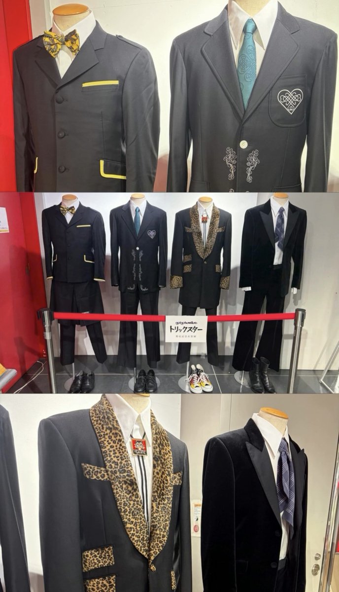 polkrn_gtvc's tweet photo. すべりこみでバニラズの衣装見てきた
スーツ大好き人間だから近くで見られて嬉しかった！
ベルベットの仕立ての美しさに感動 https://t.co/l1RYEv9cB4
