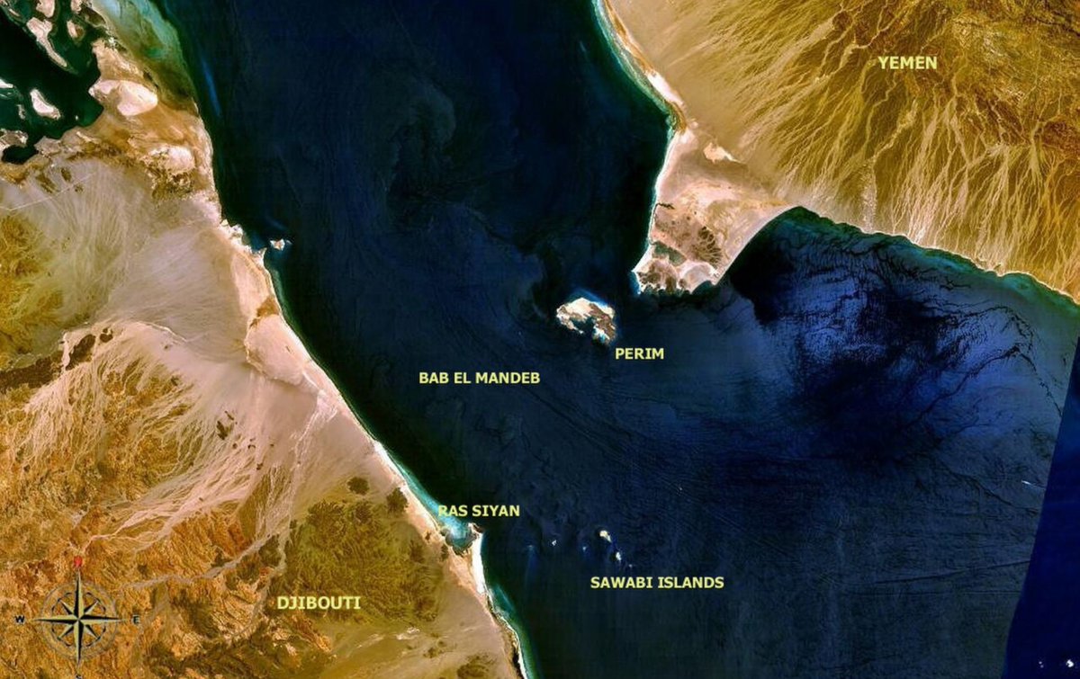 NavCom24's tweet photo. #BREAKING: Saudi backed forces have captured Bab el-Mandeb Strait. https://t.co/Kgy6oHZL9j