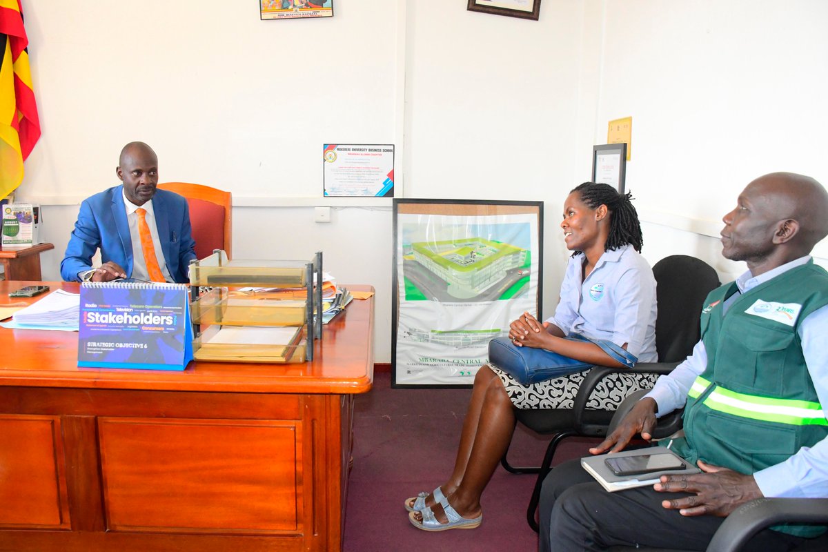 nemaug's tweet photo. NEMA to map River Rwizi catchment and restore riverbanks

Mbarara City -NEMA technical teams from the Head Office and Mbarara Regional Office have met with the Lord Mayor of Mbarara City, H.W. Kakyebezi Mugabe Robert, to strategise on mapping and restoration of the River Rwizi catchment.

The Lord Mayor affirmed the City’s full support for NEMA’s efforts to protect and restore the remaining riverbank ecosystems.

Under the National Environment Act, Cap. 181, landowners along major rivers are required to maintain a buffer zone of up to 100 metres from the highest water mark.

#RiverRwizi #NEMAUganda #EnvironmentalProtection