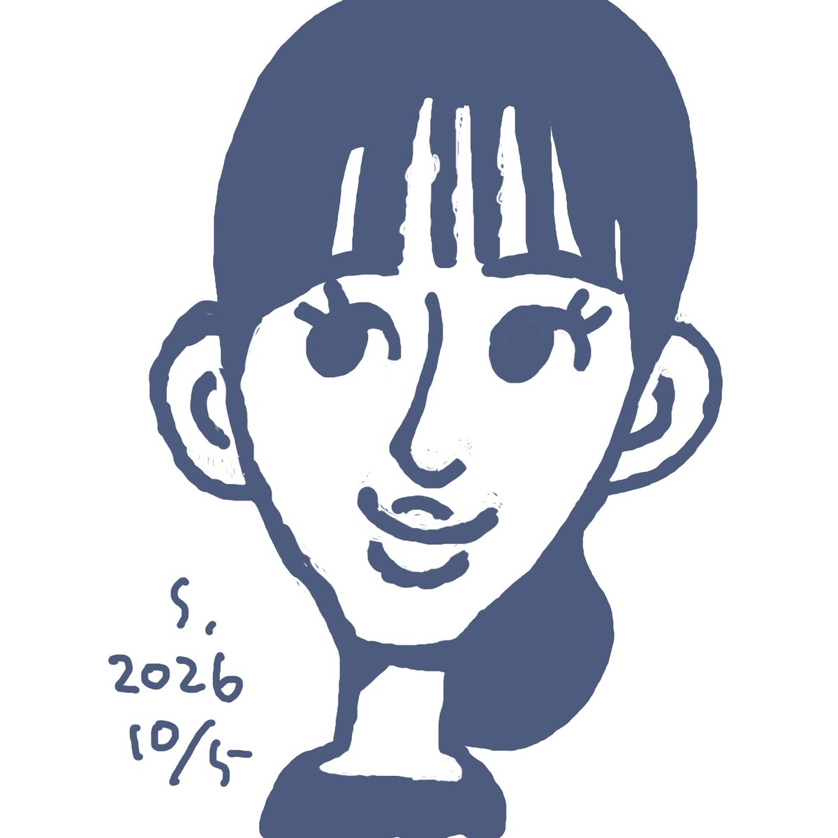 ToyonobuS's tweet photo. 「インナーはエアリズムを愛用」
　「インタビュアー林修」。もう40代なんですね。　#綾瀬はるか　#似顔絵 https://t.co/POOV9J4Rh4