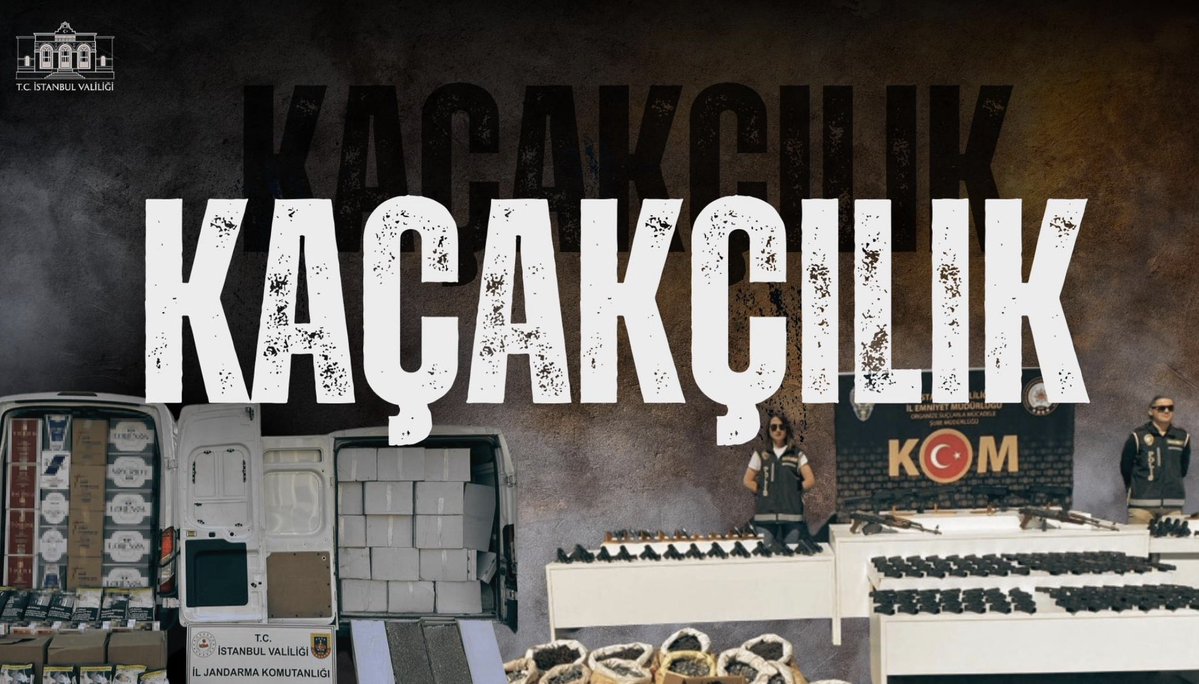 TC_istanbul's tweet photo. KAÇAKÇILIKLA MÜCADELEYİ SADECE VERGİ KAYBI VEYA BİR DENETİM MESELESİ OLARAK GÖRMÜYORUZ.

Bu bizim için doğrudan ekonomik düzeni, esnafımızın hakkını ve vatandaşımızın sağlığını koruma meselesi. Her türlü karanlık yapının can damarı olan finans kaynağını kesme meselesi.

Bu bilinçle yürüttüğümüz mücadelemizde bu yılın ilk dokuz ayında 2025 yılının aynı dönemine göre;

✅ Operasyon sayımız yüzde 7,

✅ Tutuklanan şahıs sayısı yüzde 54 arttı.

✅ Ele geçirilen kaçak ürünlerle 3 milyar TL’den fazla vergi kaybı önlendi.

✅ Akaryakıt kaçakçılığında denetimlerimiz geçen yılın aynı dönemine göre yüzde 32 arttı. Piyasaya sürülen kaçak akaryakıt miktarı neredeyse yarı yarıya azaldı.

@gul_davut 

#HuzurunYüzyılı 
#İstanbulunHuzuru🇹🇷 
#TürkiyeninHuzuru🇹🇷