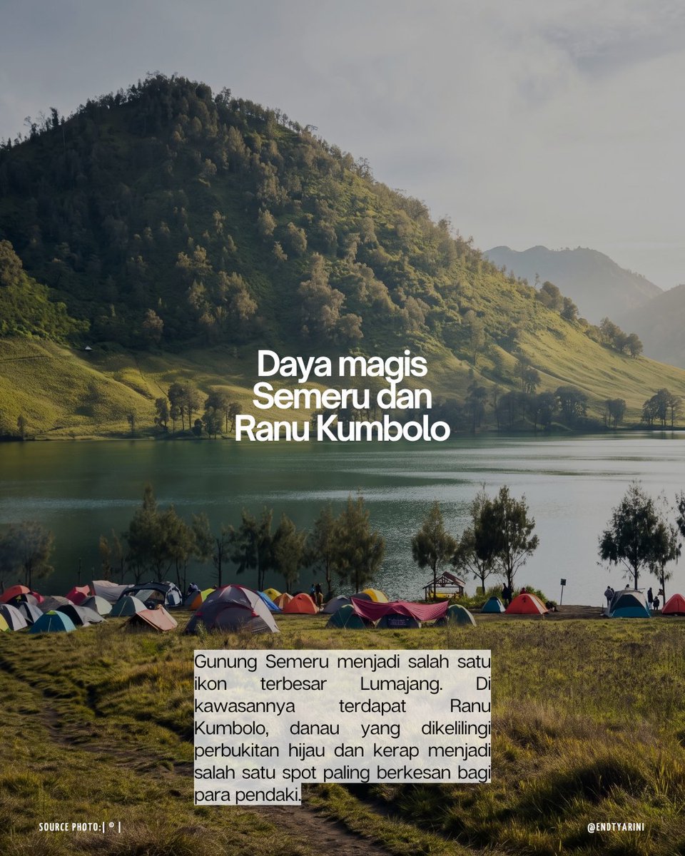 TripTrus's tweet photo. #Lumajang #AustriaVanJava #ExploreLumajang #JelajahJawaTimur #WisataJawaTimur #HeritageIndonesia #HiddenGemIndonesia #ExploreIndonesia #TravelIndonesia #GunungSemeru #TumpakSewu https://t.co/t2eFZj3QT1