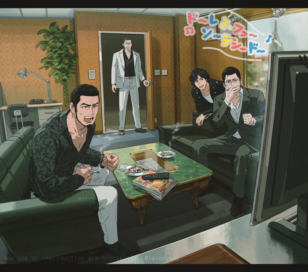 favamame2's tweet photo. 海藤さんと東が事務所で子どもがおつかい行く例の番組見てたっていう謎の公式設定好き https://t.co/B7vRYf9BvW