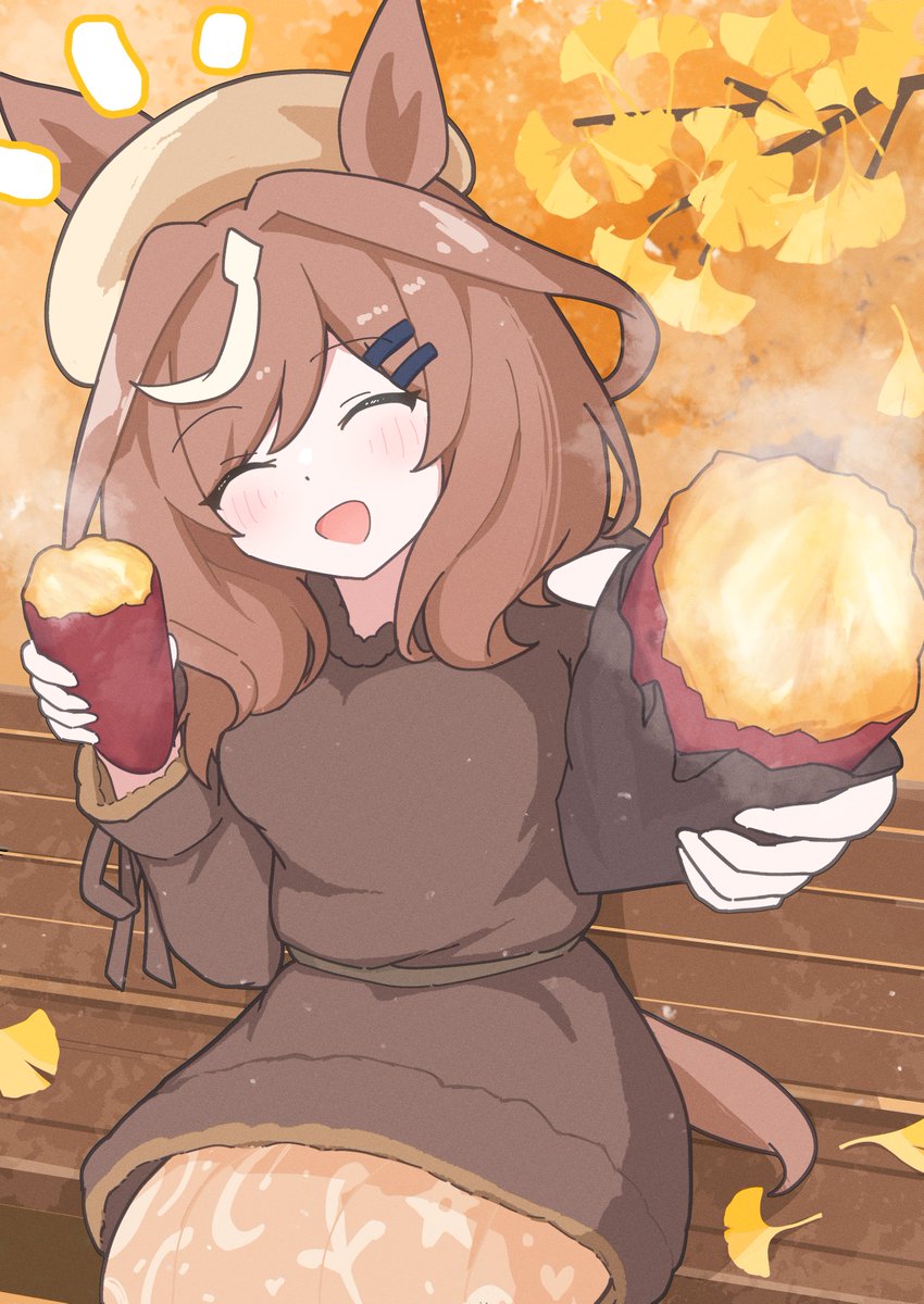 ice_illust07's tweet photo. 「半分こ！」
#マチカネタンホイザ https://t.co/nldM89zZL4